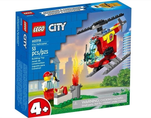 Lego CITY 60318 Helikopter strażacki