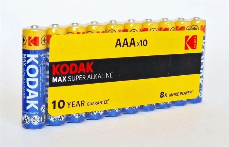 Bateria alkaiczna R3 AAA Kodak 10szt