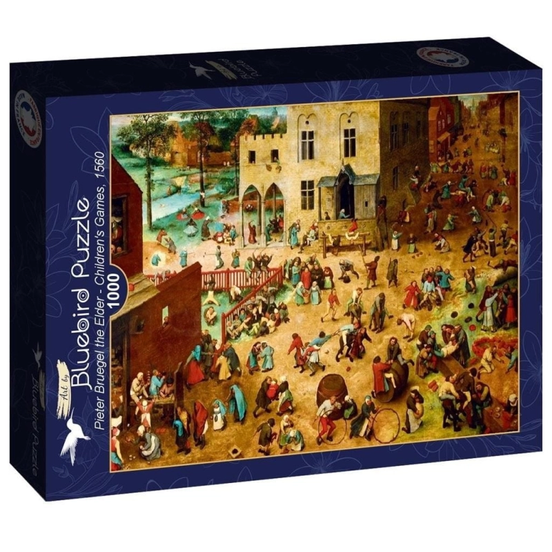 Puzzle 1000 Brueghel, Dziecięce zabawy