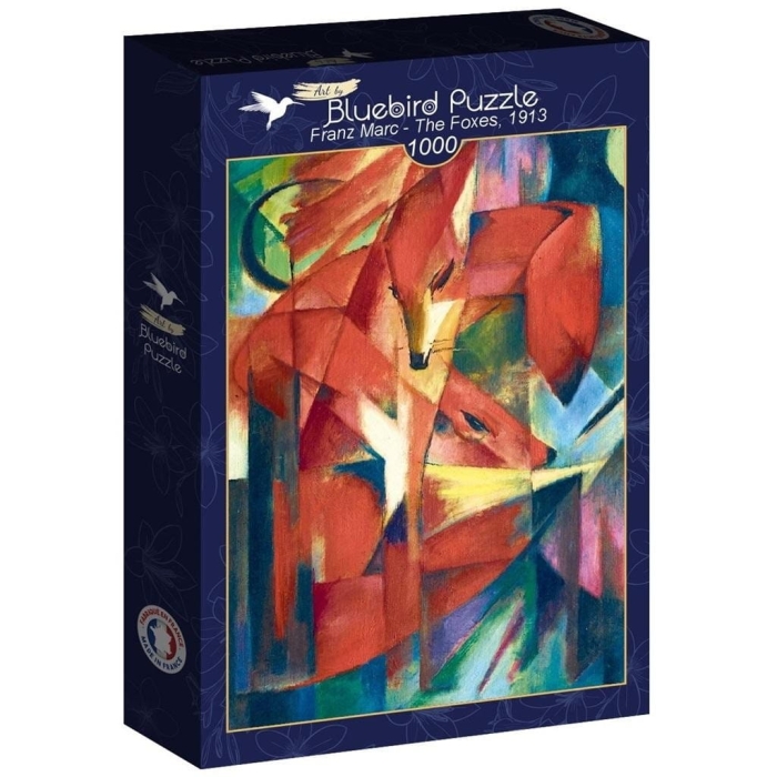 Puzzle 1000 Czerwone lisy, Franz Marc 1913