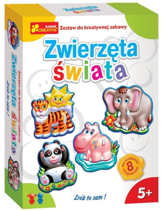 Magnesy na lodówkę - Zwierzęta świata