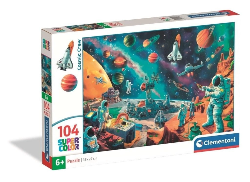 Puzzle 104 Super Kolor Cosmic Crew