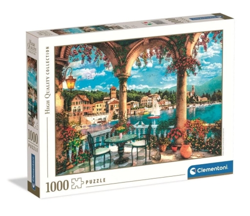 Puzzle 1000 HQ Balcony View Of Lake Como