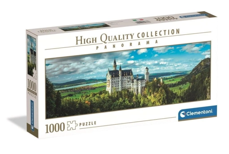 Puzzle 1000 Panorama HQ The Neuschwanstein Castle