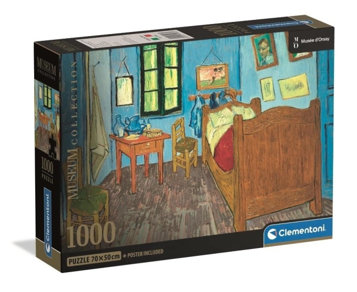 Puzzle 1000 Museum Van Gogh: Bedroom In Arles