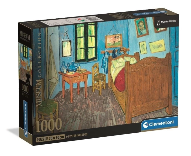 Puzzle 1000 Museum Van Gogh: Bedroom In Arles
