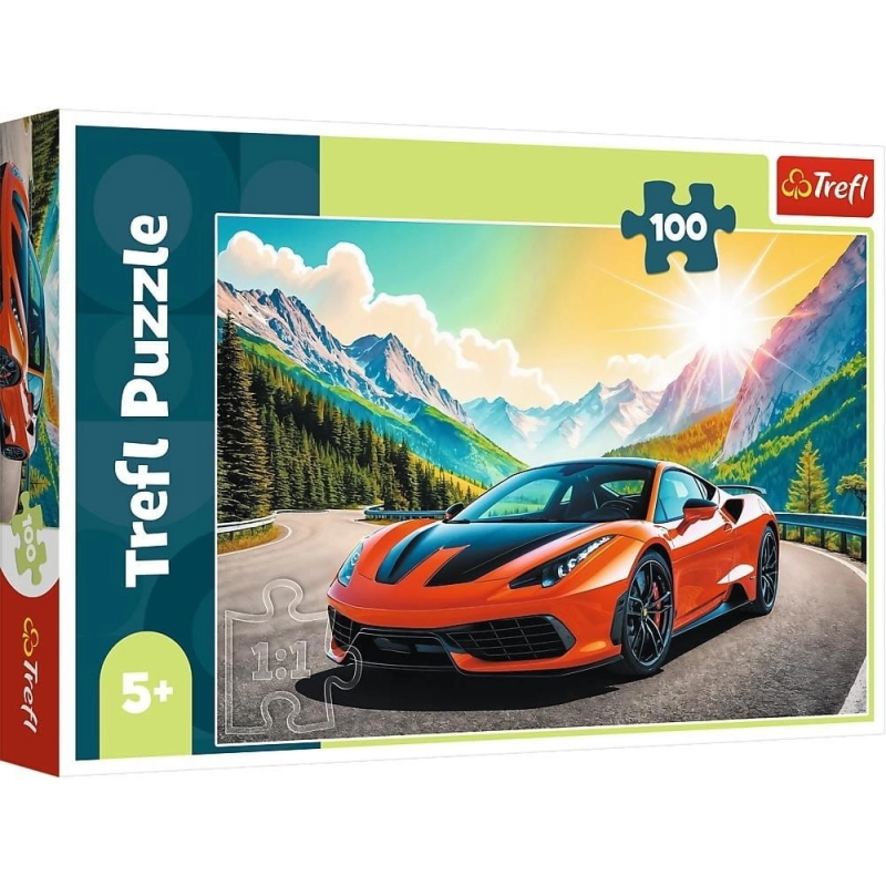 Puzzle 100 Wyścig z czasem TREFL