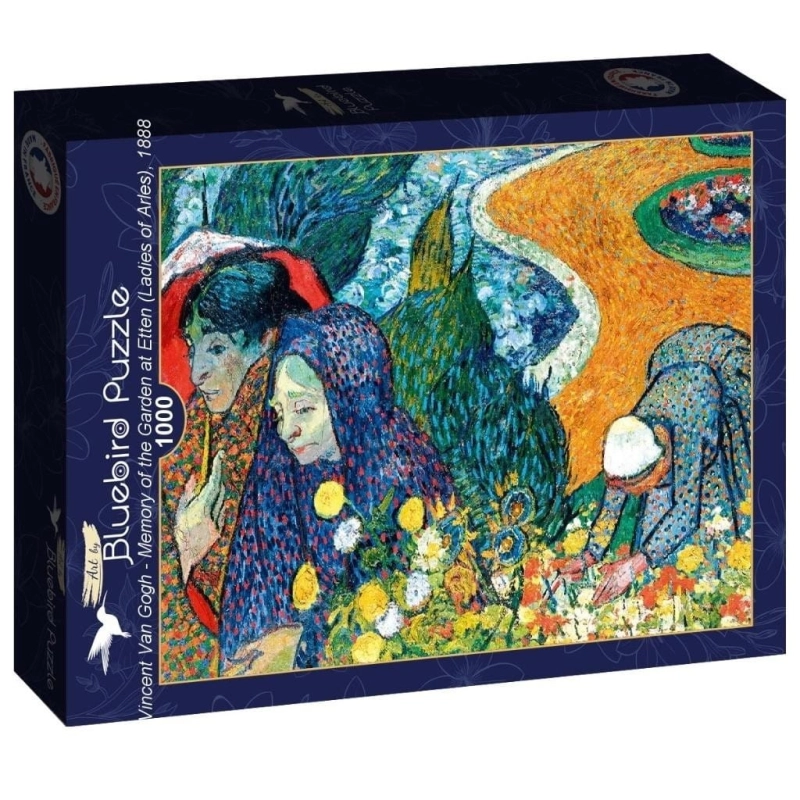 Puzzle 1000 Vincent Van Gogh Ogród w Etten,1888