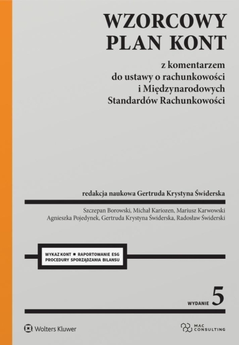 Wzorcowy Plan Kont z komentarzem do ustawy...