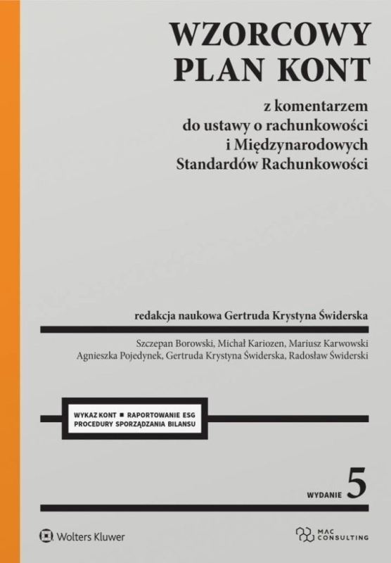 Wzorcowy Plan Kont z komentarzem do ustawy...