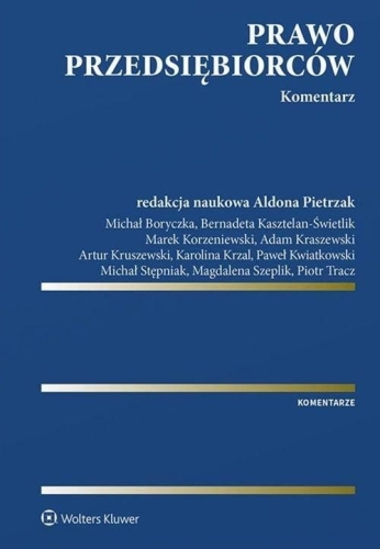 Prawo przedsiębiorców. Komentarz