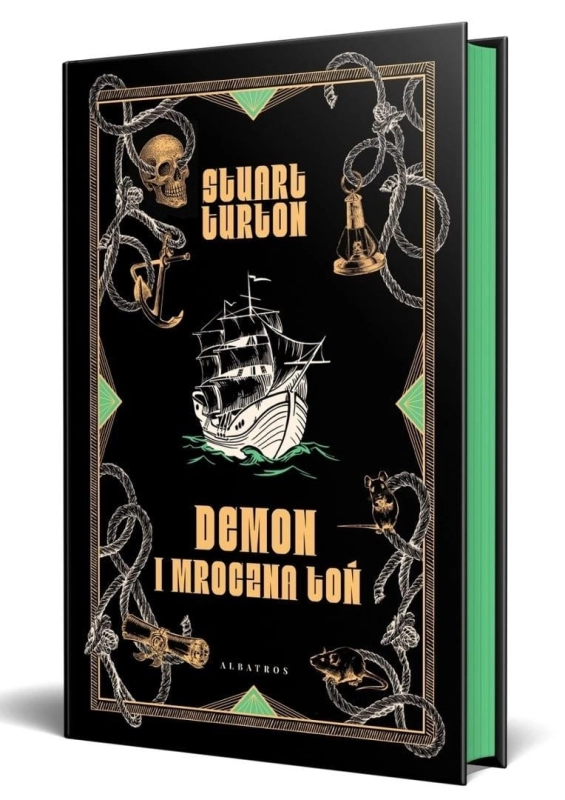 Demon i mroczna toń (barwione brzegi)