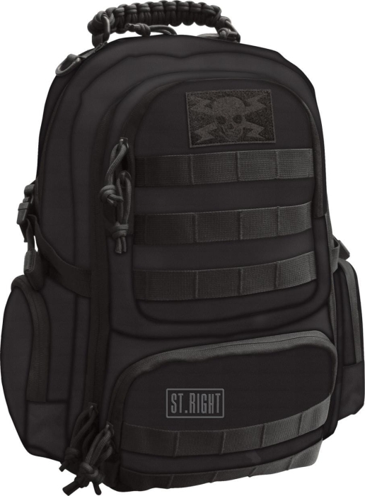 Plecak 4-komorowy Military Black