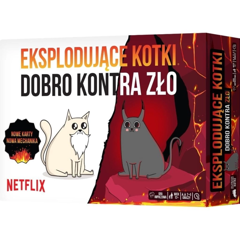 Eksplodujące Kotki: Dobro kontra Zło REBEL