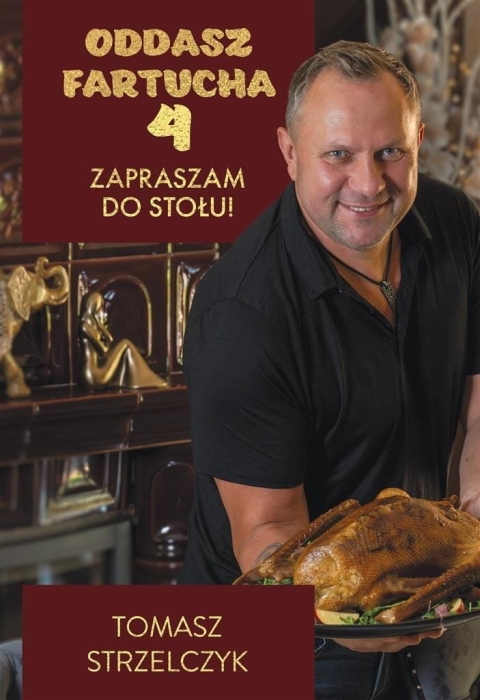 Oddasz fartucha 4 Zapraszam do stołu! z autografem