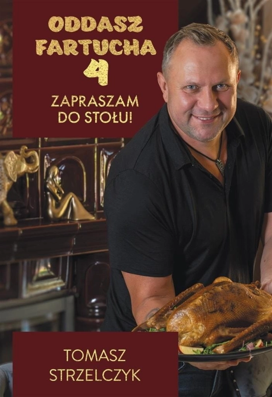 Oddasz fartucha 4 Zapraszam do stołu! z autografem