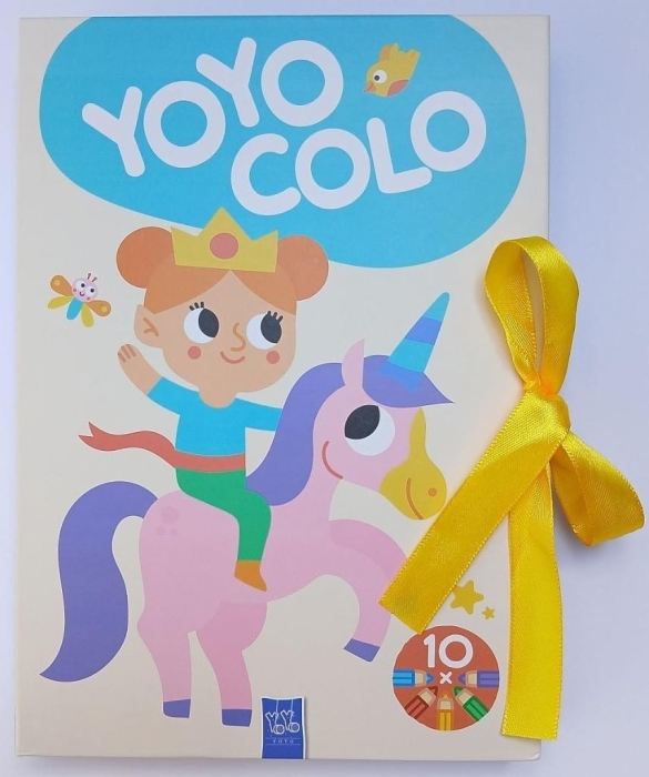 Zestaw kolorowanek YOYO COLO Księżniczki
