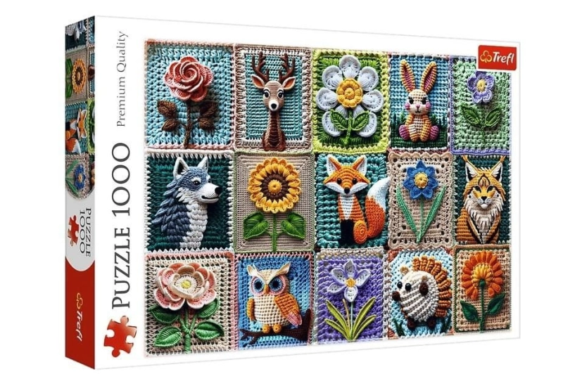 Puzzle 1000 Szydełkowanie - moja pasja TREFL
