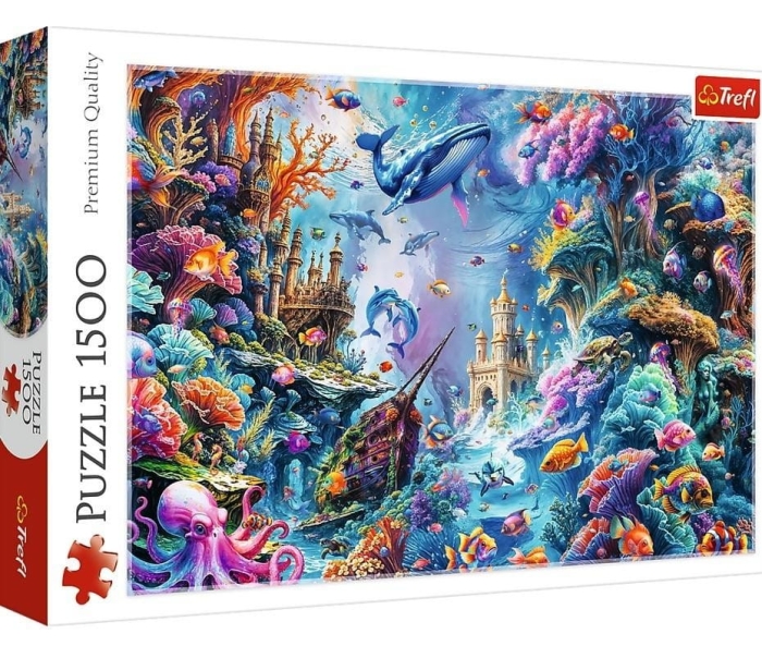 Puzzle 1500 Podowodny świat TREFL