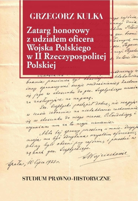Zatarg honorowy z udziałem oficera Wojska...