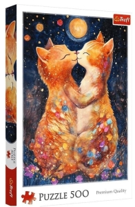 Puzzle 500 Pocałunek w świetle księżyca TREFL