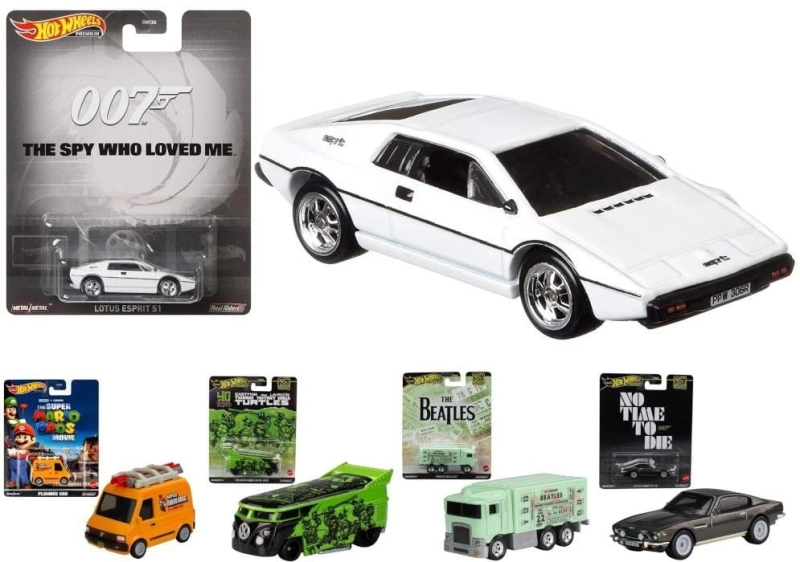 Hot Wheels Premium Pop Culture mix