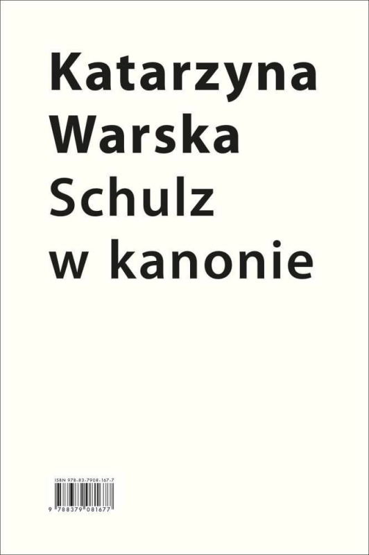 Schulz w kanonie. Recepcja szkolna w latach 1945..