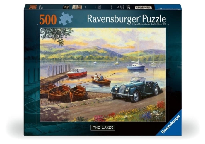 Puzzle 2D: Przystanek nad jeziorem 500el