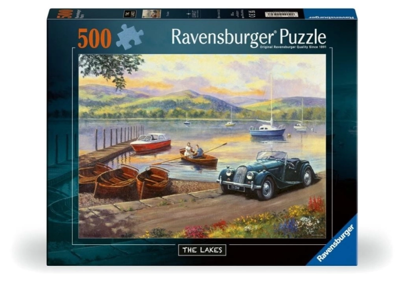 Puzzle 2D: Przystanek nad jeziorem 500el