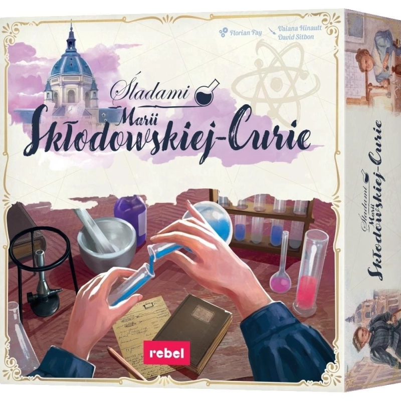 Śladami Marii Skłodowskiej-Curie REBEL