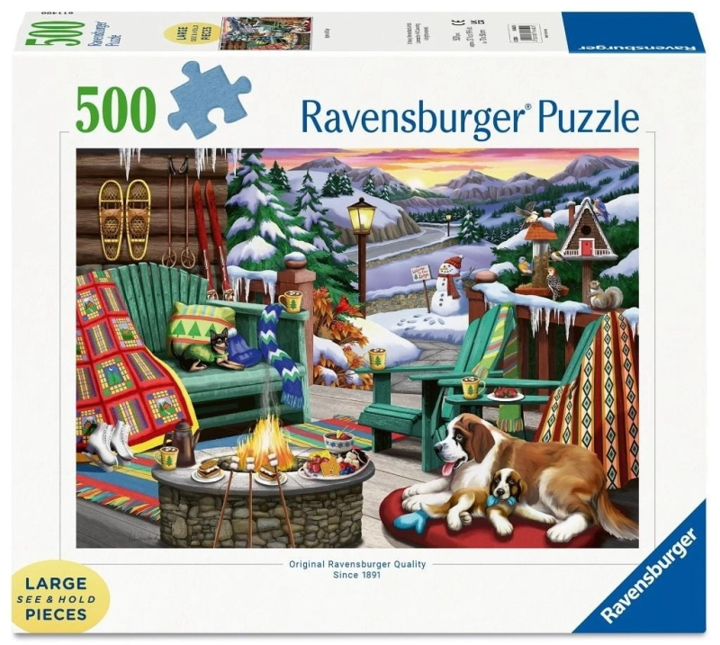 Puzzle 2D: Zimowy klimat 500el
