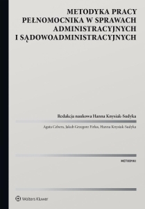Metodyka pracy pełnomocnika w sprawach administr.