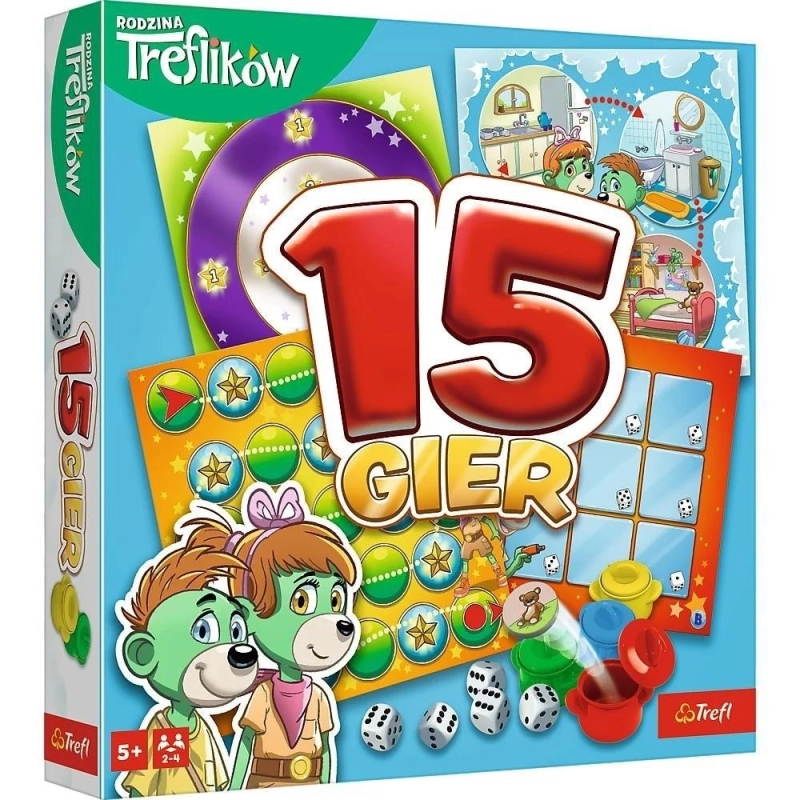 15 gier Rodzina Treflików