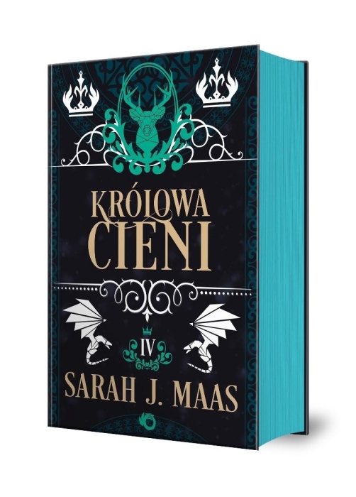 Szklany Tron. T.4 Królowa Cieni (barwione brzegi)