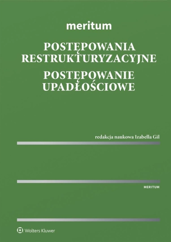 Meritum. Postępowania restrukturyzacyjne