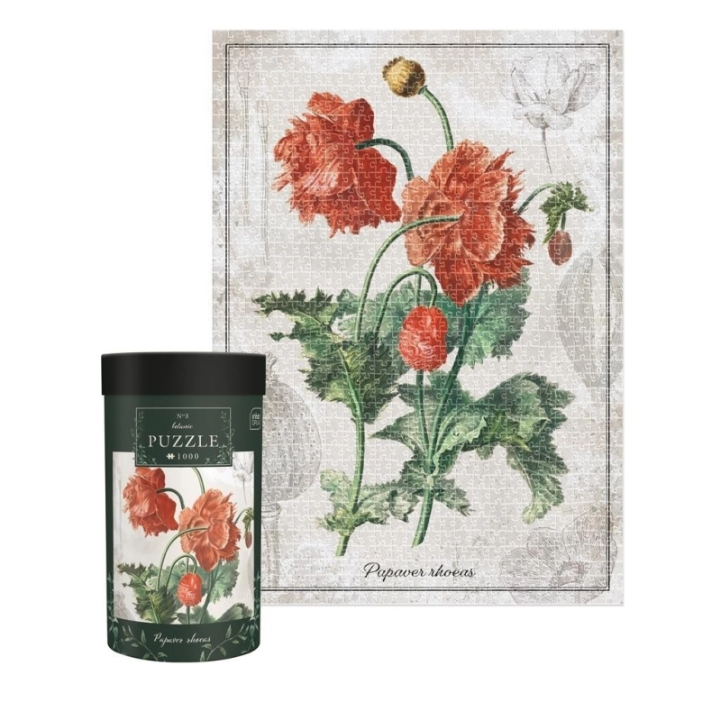 Puzzle 1000 Botanic Poppy