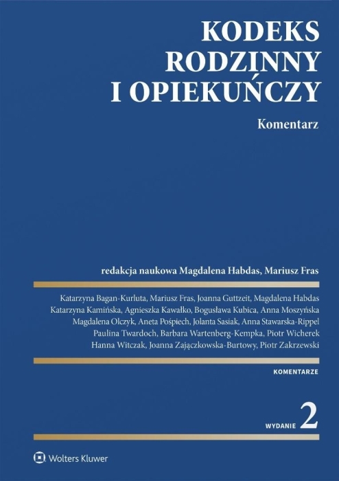 Kodeks rodzinny i opiekuńczy. Komentarz w.2