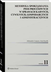 Metodyka sporządzania pism procesowych...