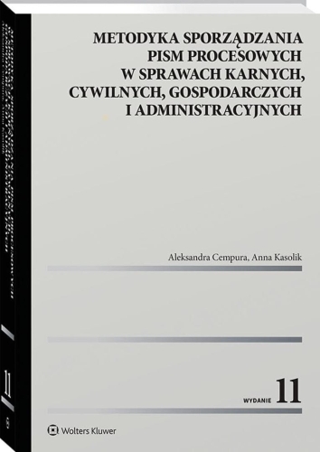 Metodyka sporządzania pism procesowych...