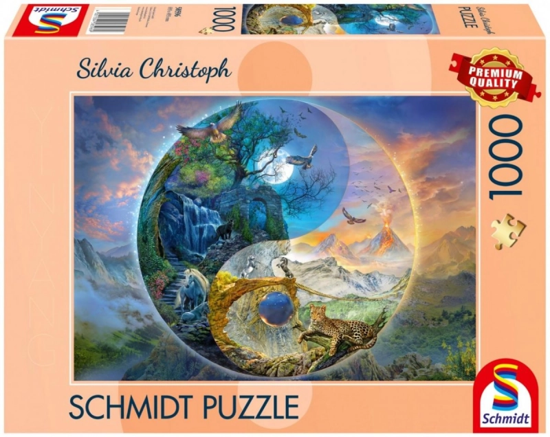Puzzle PQ 1000 Wszędzie góry