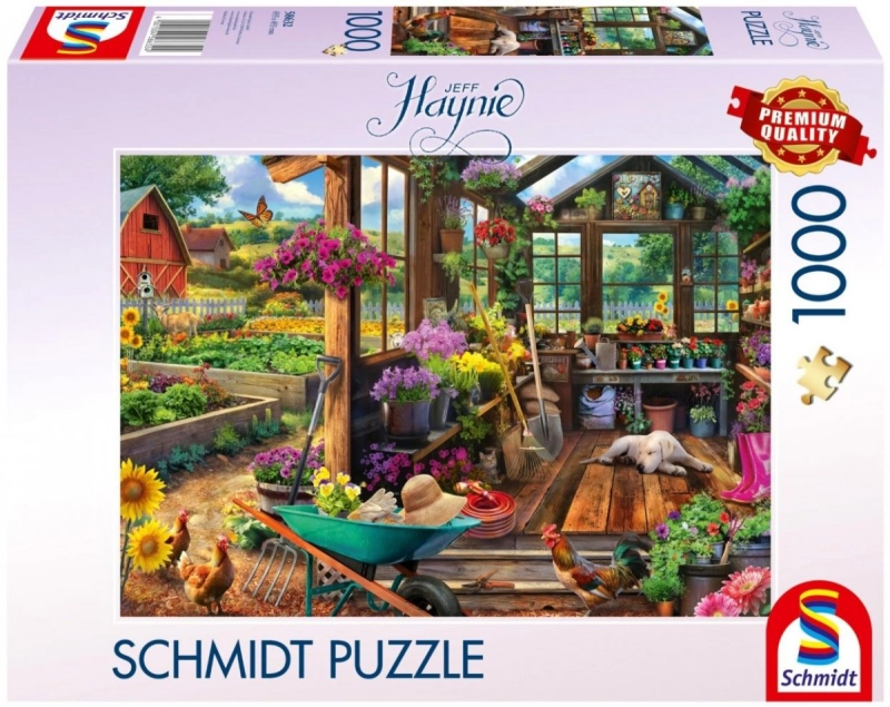 Puzzle PQ 1000 Szopa ogrodowa