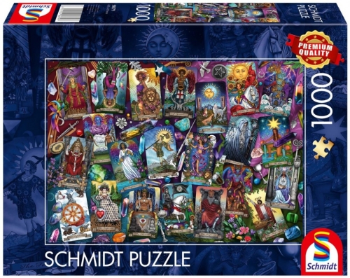 Puzzle PQ 1000 Karty Tarota