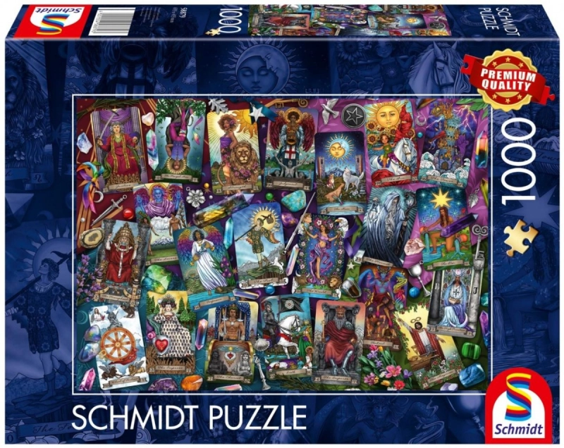 Puzzle PQ 1000 Karty Tarota