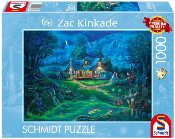 Puzzle PQ 1000 Nawiedzony dom