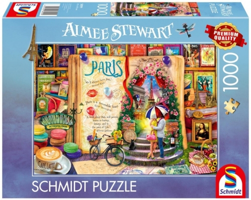 Puzzle PQ 1000 Wspomnienia z Paryża / Francja