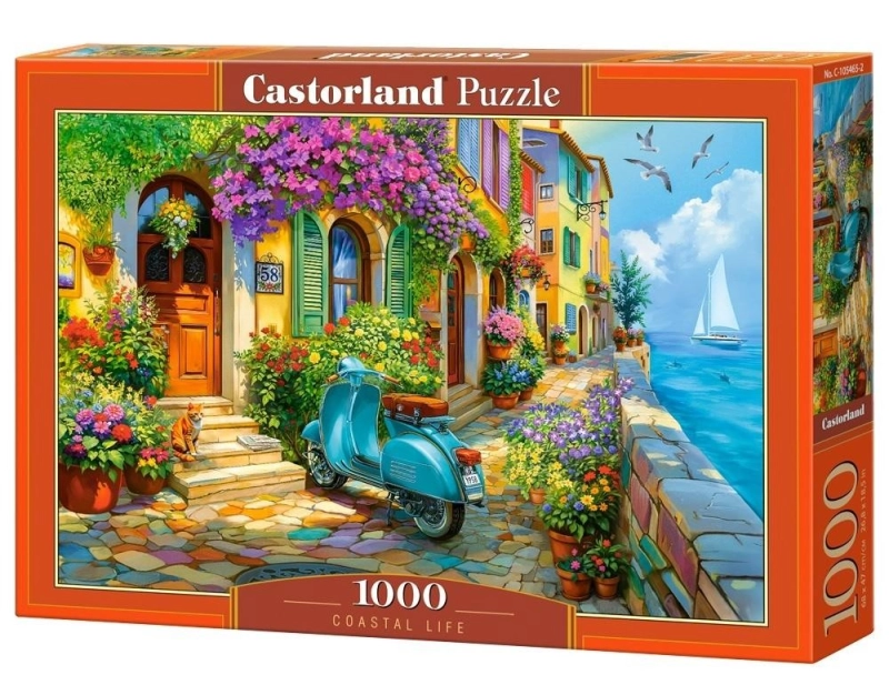Puzzle 1000 Coastal Life CASTOR