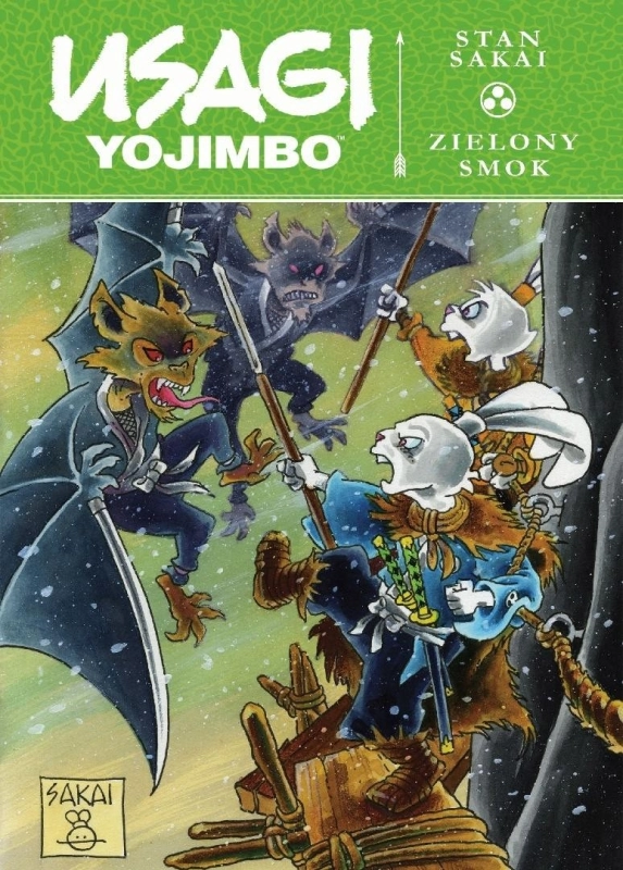 Usagi Yojimbo T.5 Zielony smok