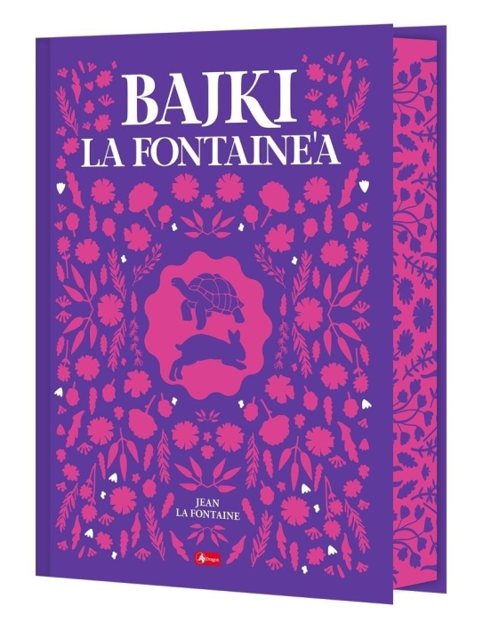 Bajki La Fontaine'a (barwione brzegi)