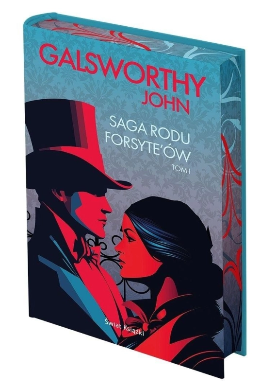 Saga rodu Forsyte`ów T.1 (barwione brzegi)