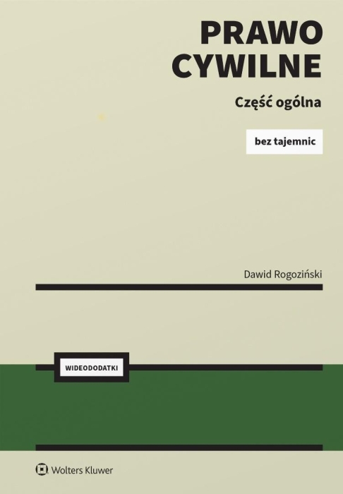 Prawo Cywilne Bez Tajemnic Część ogólna + online